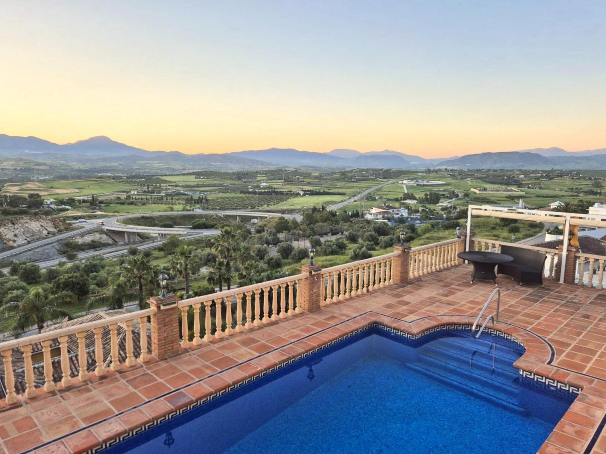 Villa Bella Vista Coín Exteriör bild