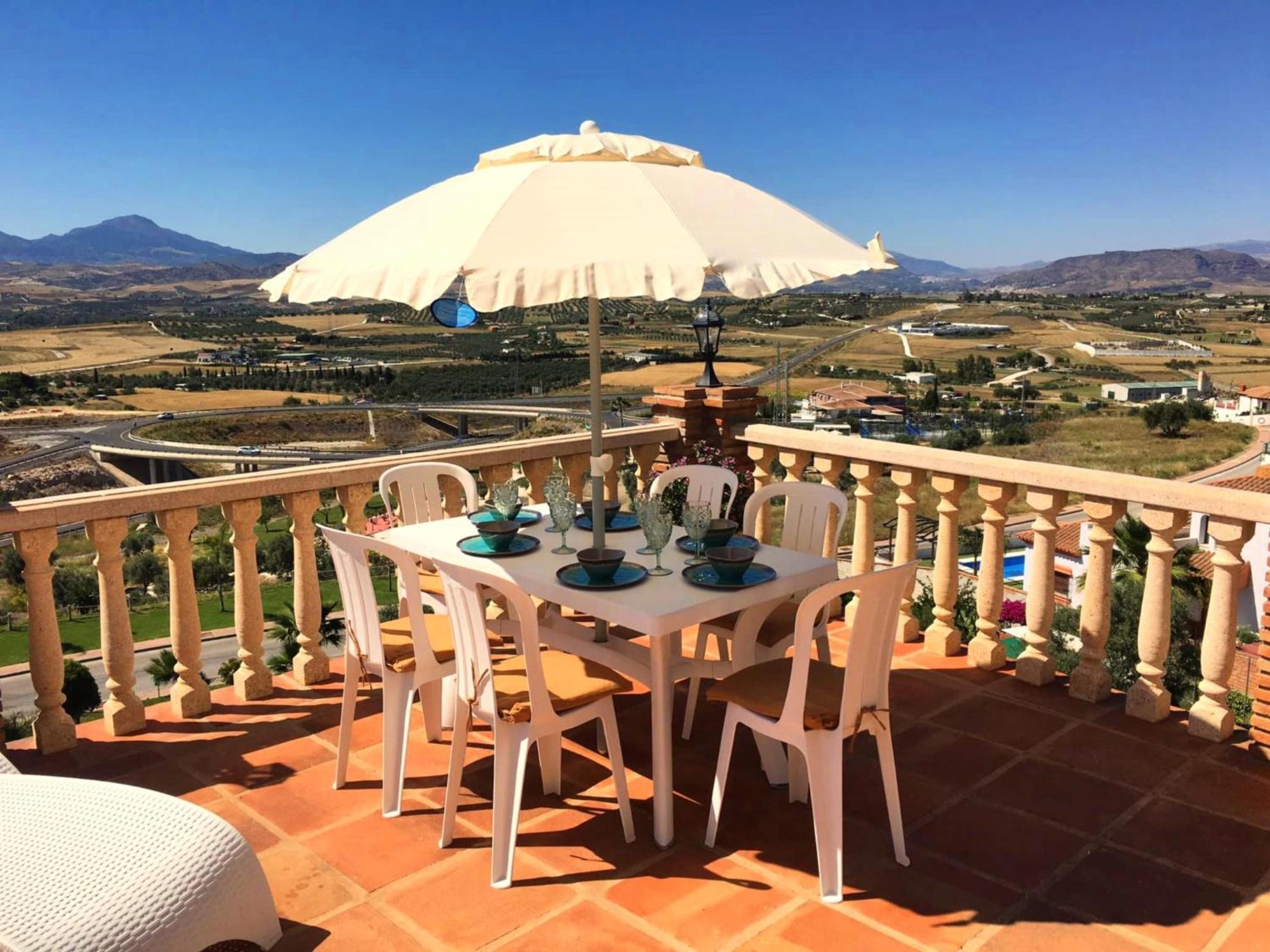 Villa Bella Vista Coín Exteriör bild