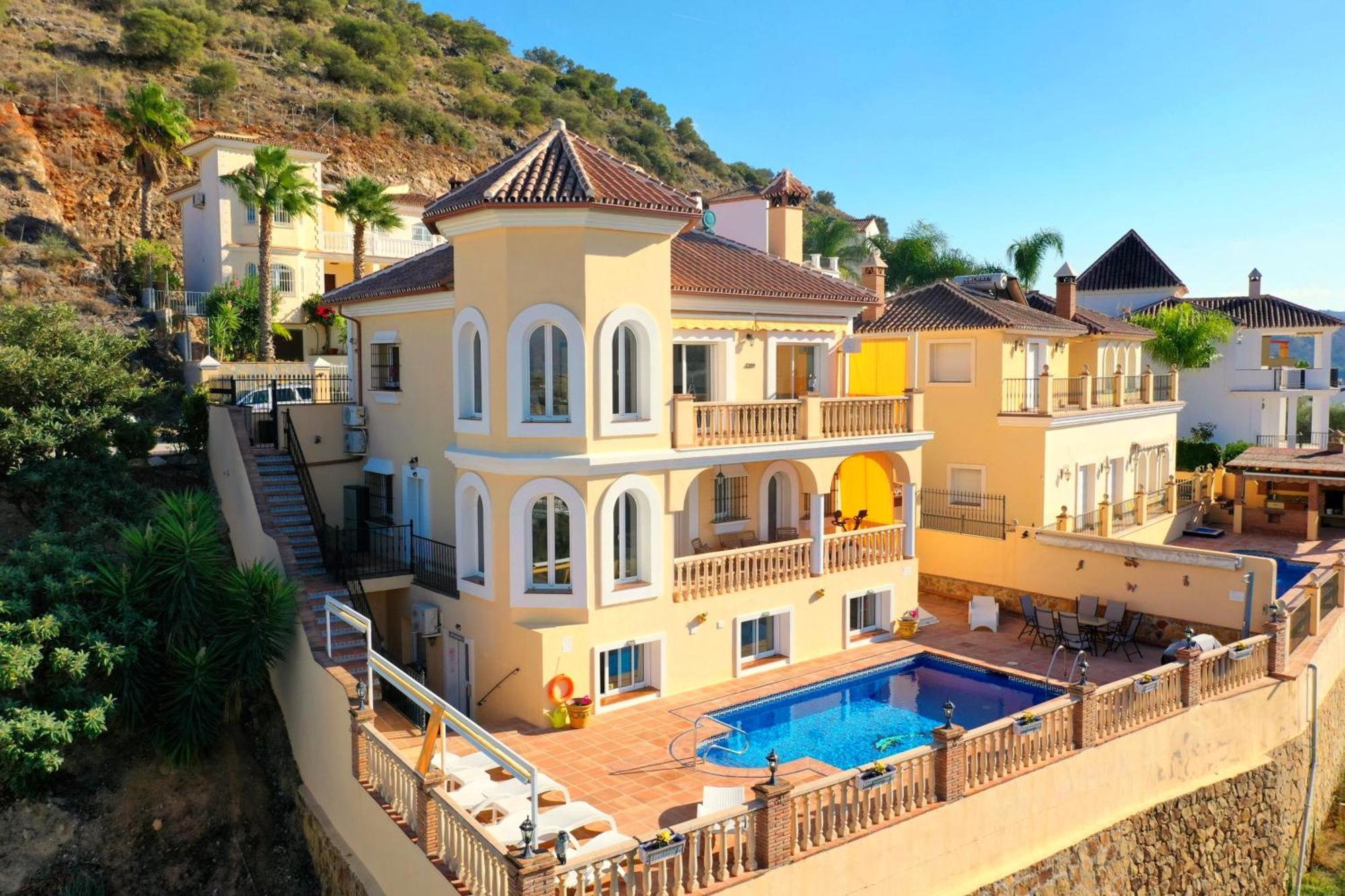 Villa Bella Vista Coín Exteriör bild