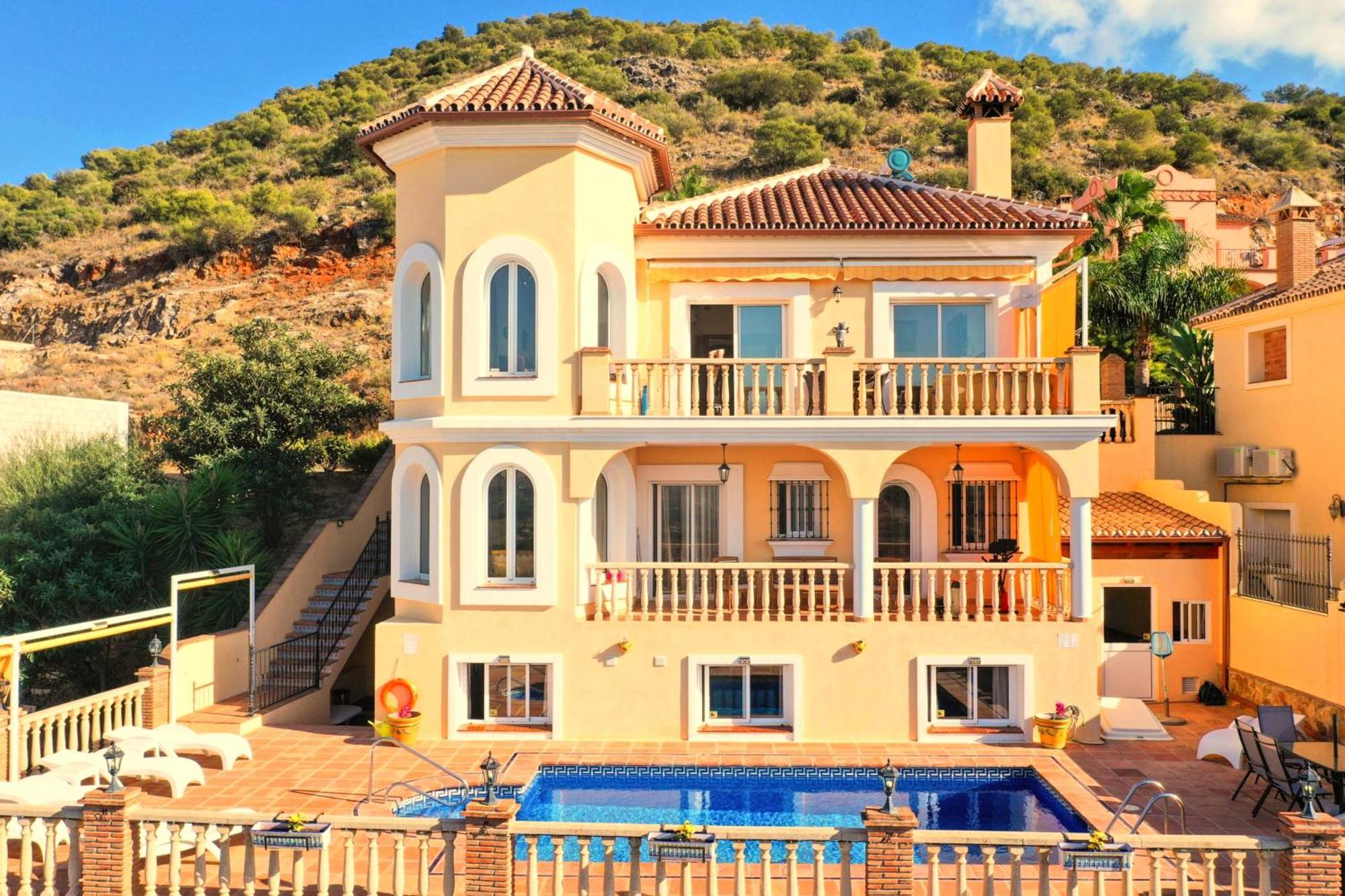 Villa Bella Vista Coín Exteriör bild